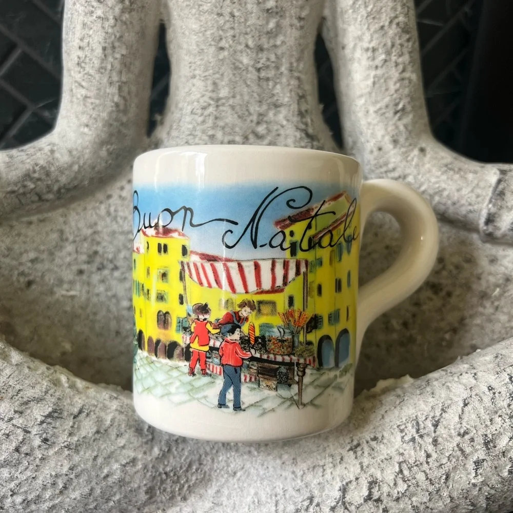 Sur La Table x Massimo Giacon Natale 2012 Christmas Mug Collectible Stoneware